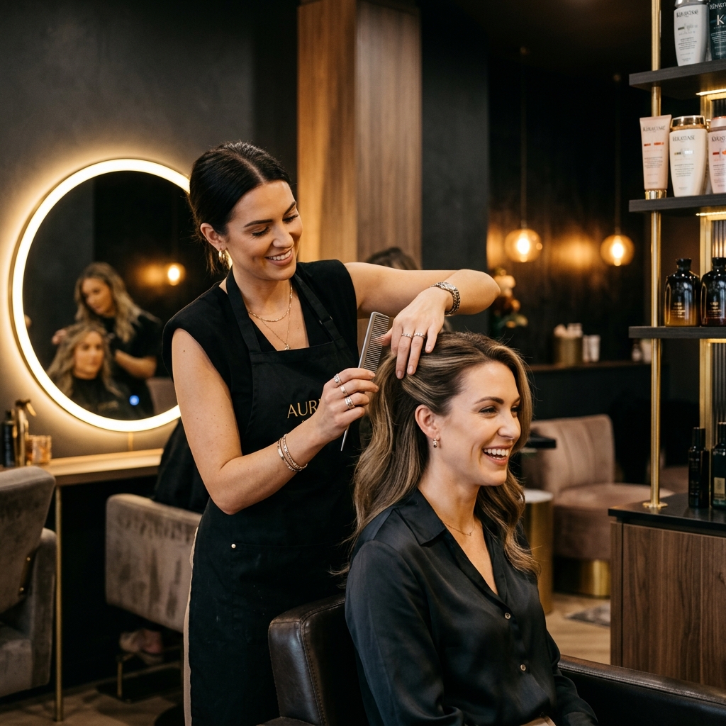 Hair styling at Lakme Salon Madhapur